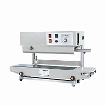 Роликовый (конвейерный) запайщик вертикального типа Hualian Machinery DBF-900V LOW COST