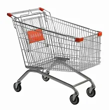 Тележка покупательская (тип евро) EKSI DK 180л, с д/с, TPR125, кр.