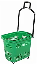 Корзина-тележка EKSI PBT45-GN 45 л зеленая