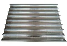 Лист для багет GASTROMIX 8 волн алюминий толщ.1мм 600X800X43