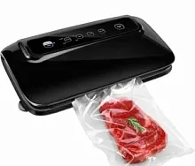 Упаковщик вакуумный бескамерный Hurakan HKN-V335 black