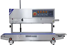 Роликовый конвейерный запайщик вертикальный Hualian Machinery FRBM-810II SS (нерж.)