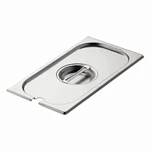 Крышка к гастроемкости Hurakan GD-P 1/1 с отверстием для ложки