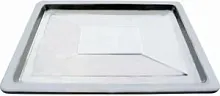 Противень из нержавеющей стали Hurakan 335x325 (для печи hkn-xft023)