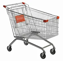 Тележка покупательская (тип евро) EKSI TPR125 180л, с д/с, кр.