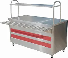 Прилавок нейтральный Онега МЛОЭ/ПН/11 (1100*720(1030)*1350)