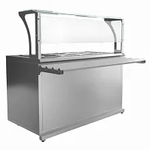 Мармит вторых блюд паровой Luxstahl МВП (С)-1200 Premium (камень)