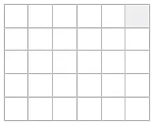 Решетка на 30 ячеек (80х80мм) для тестоделителей Vitella серии SQG