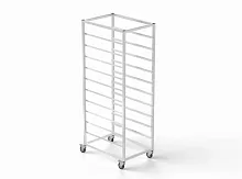 Тележка-шпилька Рест металл ШГн 12/370/550/1600, э («Эконом», GP, уровни под гастроемкости GN 1/1- 12шт.)