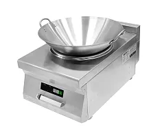 Плита индукционная Kocateq MCIR 46 WOK 3.5 настольная с 1 конфоркой O 31 см, мощность 3.5 кВт, линия 600