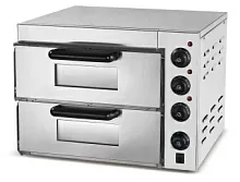 Печь подовая Kocateq EPC 02 S NW электрическая 2-камерная с подом 40*40 см