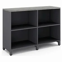 Шкаф открытый Kobor HO/2-120/40/M graphite/chicago