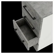 Тумба приставная Kobor TS4-40/80 white/chicago