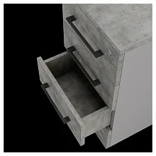 Тумба приставная Kobor TS4-40/70 aluminum/chicago