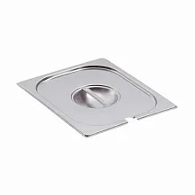 Крышка к гастроемкости Hurakan GD-P 1/4 с отверстием для ложки
