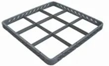 Кассета для посудомоечной машины TATRA серии TRIBECA TOE 59 (надстройка для кассет 500х500 мм, 9 делений)