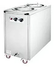 Тележка тепловая 2-секционная Rosso HPW-2