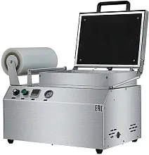 Ручной вакуумный пищевой скин-упаковщик Hualian Machinery HLV-300VST (без матрицы, для плоских подложек, высота до 70 мм)