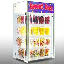 Витрина кондитерская RoboLabs ВН-04С 4 полки, подсветка