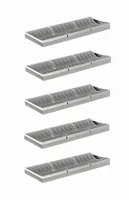 Комплект полок с кассетами для стеллажа KAYMAN ПС-55/1503