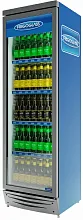 Холодильный шкаф Frigoglass CMV 375 NC (сер.корпус, бел.кабинет, сер.рамка дв., 1Led, 5полок, 5цд)