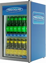 Холодильный шкаф Frigoglass Super 5 (R600а) (сер.корпус, бел.кабинет, сер.рамка дв., 1Led, 2полки, 2цд)