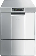 Машина посудомоечная фронтальная SMEG SPD 515 S кассеты 50*50 см, сливная помпа с фильтром,  дозаторы моечного и ополаскивающего средств., электронная