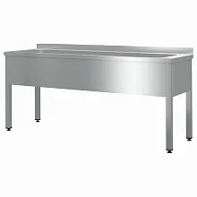 Ванна котломоечная CRYSPI ВКП Ш 1 (L=1200, S=700, H=850-870, G=380)