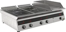 Плита индукционная комбинированная SMART INDUCTION K76-5KPN