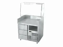 Станция для бургеров и хот-догов Atesy Бавария БХС - 900.700-02 плюс