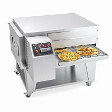 Конвейерная печь для пиццы Abat ПЭК-800/2 с дверцей