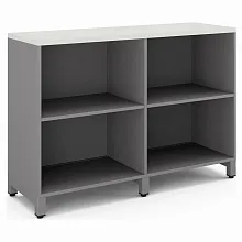 Шкаф открытый Kobor HO/2-120/40/M aluminum/premium