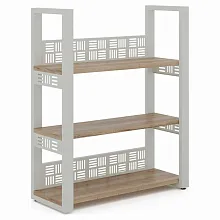 Стеллаж открытый Kobor SО3-60/36 white/natural