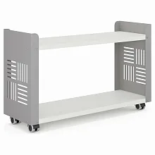 Стеллаж мобильный Kobor SМ2-90/30 aluminum/premium
