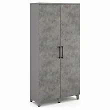 Гардероб распашной Kobor HRG-90/40/M aluminum/chicago