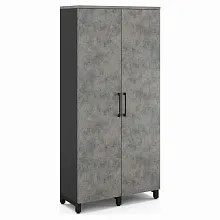 Гардероб распашной Kobor HRG-90/40/M black/chicago