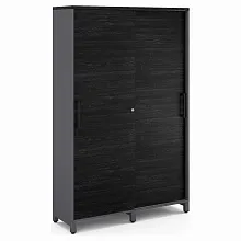 Гардероб-купе Kobor HG-120/40/M graphite/wood