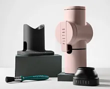 Кофемолка ручная Fiorenzato Pietro с комплектом аксессуаров Dusty Pink (DARK-T)