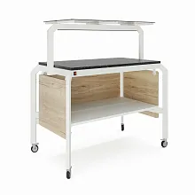 Модуль мобильный нейтральный КОБОР AN150 white/natural/black