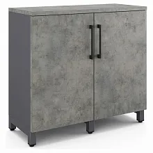 Шкаф распашной Kobor HR/2-90/40/M graphite/chicago