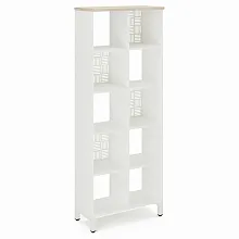 Стеллажная система Kobor SQ-5X2 white/natural
