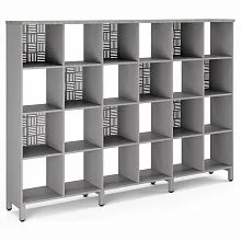 Стеллажная система Kobor SQ-4X6 aluminum/chicago