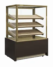 Витрина хлебная Полюс Carboma KC70 N 1,3-1 LIGHT Bread 0102-0109 (со стеклом)