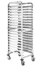 Тележка-шпилька пекарская REDGASTRO LR-15L (15 противней 600х400) 465х630х1860