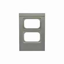Форма для лотка hurakan hkn-cpt1 142x92 mm двойная