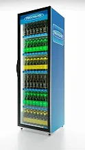 Холодильный шкаф Frigoglass Super 8 FFD (черн.корпус,черн.кабинет,черн.рамка дв.,2Led,6полок,6цд)
