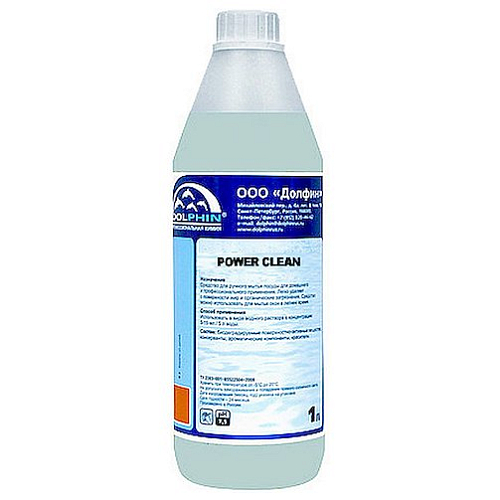 Средство чистящее для пола 1 л. Dolphin Power Clean /12/
