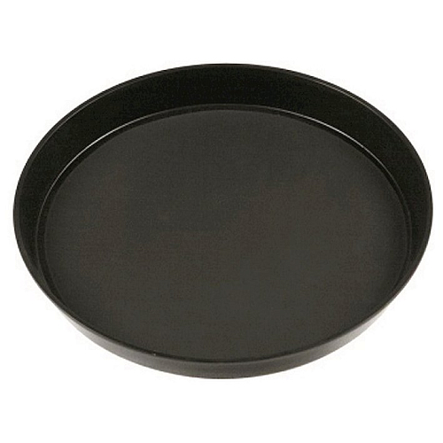 Поднос прорез. d=36,5 см черный h=4см Пивной 1400СТ /1/