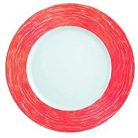 Тарелка d=220 мм. глубокая 400 мл. красная Color Days /24/