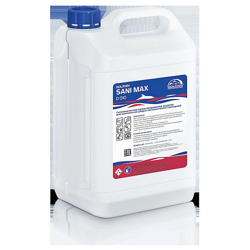 Средство моющее для сантехники и туалетов 10 л. Dolphin Sani Max /1/